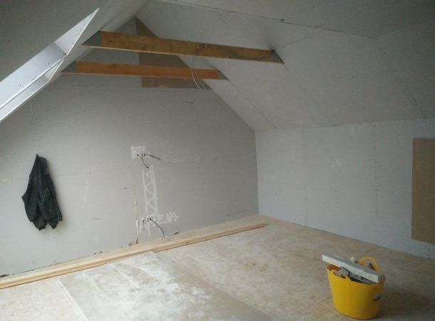 Solid Attics - Conversion - Ready for plaster 