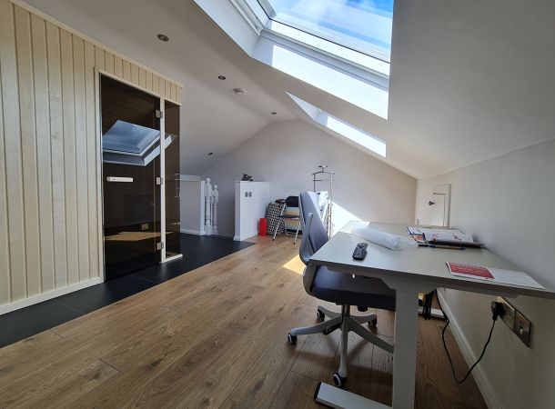 Attic Conversion - Sauna - Dublin