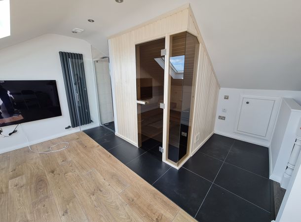 Attic Conversion - Sauna - Dublin
