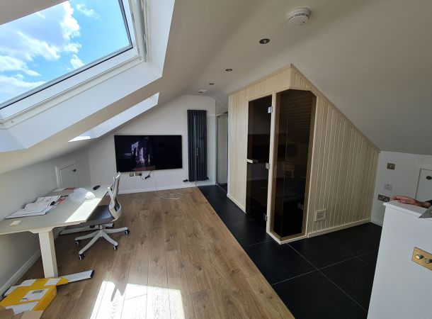 Attic Conversion - Sauna - Dublin