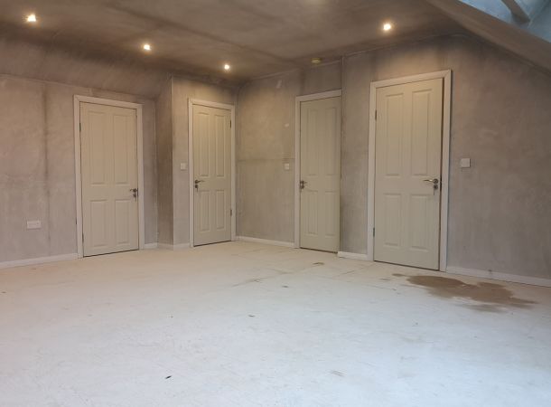Solid Attics - Conversion - After doors fitted