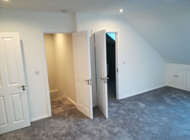 Solid Attics - Conversion - Finished painted doors 