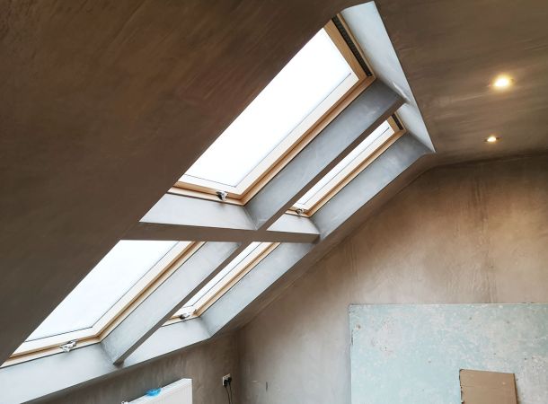 Solid Attics - Conversion - After plaster