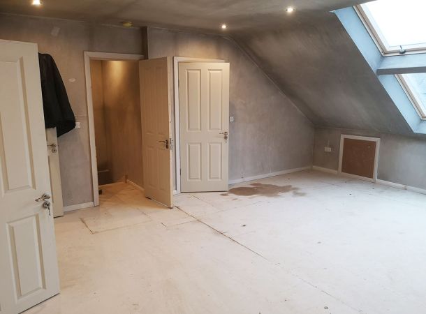 Solid Attics - Conversion - After doors fitted