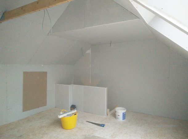 Solid Attics - Conversion - Ready for plaster 