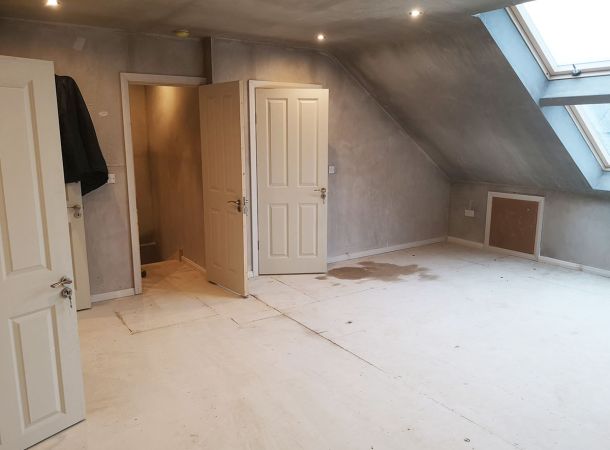 Solid Attics - Conversion - After doors fitted